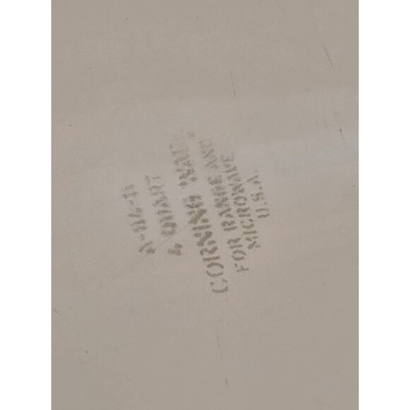 Vintage Corning Ware 4 Quart Casserole Dish With Lid - Country Festival Pattern - Picture 4 of 4